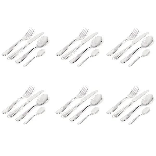 Alessi Besteck-Set Nuovo Milano (5180/3 ) (24-teilig)