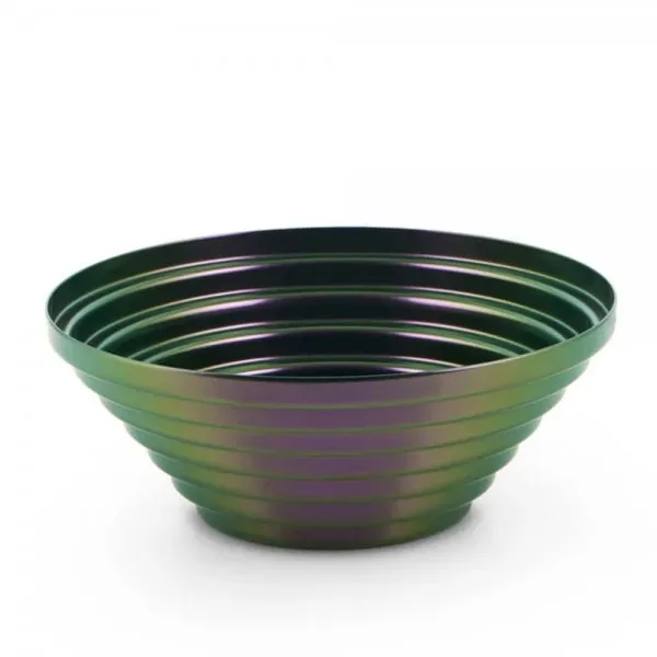 Alessi Schal Maya Grünlila (20cm)