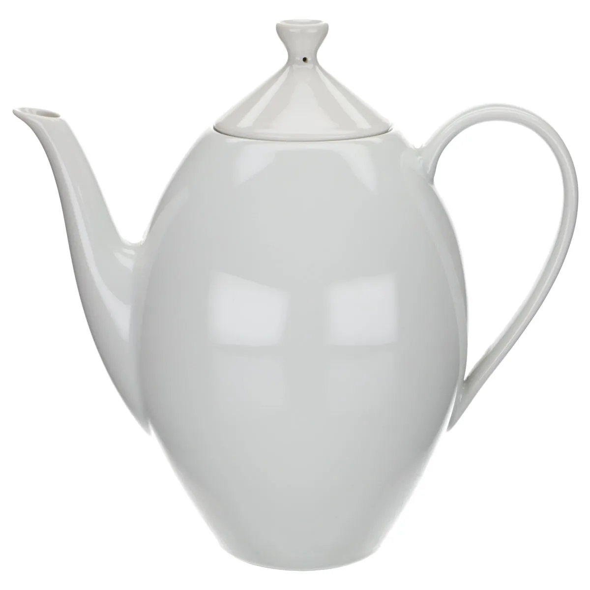 Kaffeekanne groß - Arzberg Form 2000 uni weiß