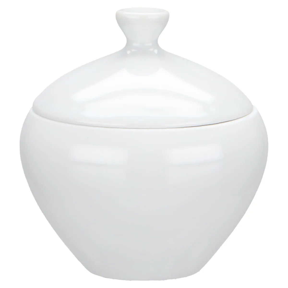 Zuckerdose - Arzberg Form 2000 uni weiß