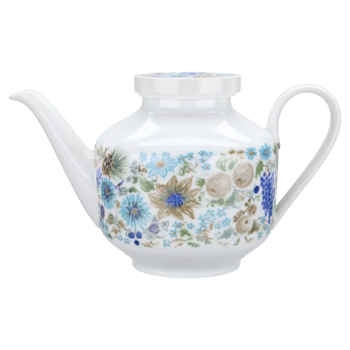 Teekanne klein - Arzberg Form 2200 Naiver Obstgarten 3464