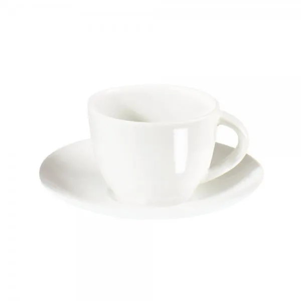 Asa Espressotasse mit Untertasse à Table Weiß (2-teilig)