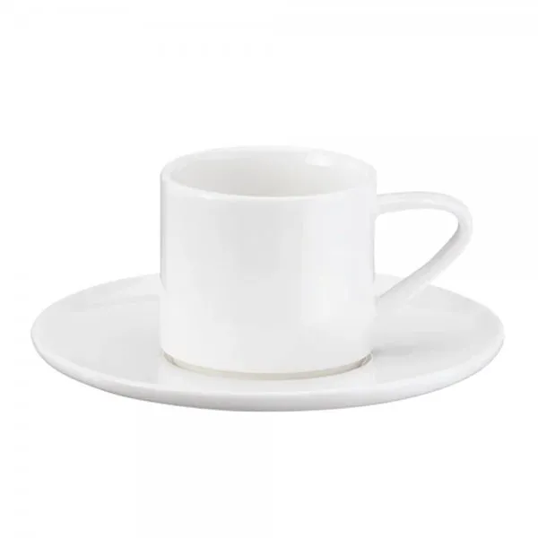 Asa Espressotasse mit Unterteller à Table Weiß (60 ml)