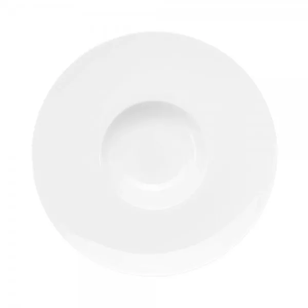 Asa Gourmetteller mit Fahne à Table Weiß (21,8cm)