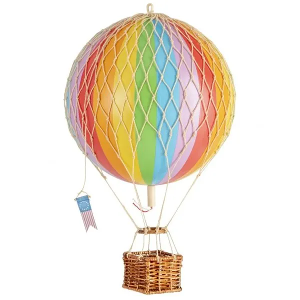 Authentic Models Ballon Travel Light Regenbogen (18cm)