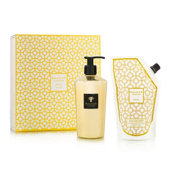 Baobab Geschenkset Women Handwash Gel mit limitiertem Seifenspender (2-teilig)