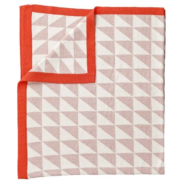 Bloomingville Babydecke Dreieckmuster