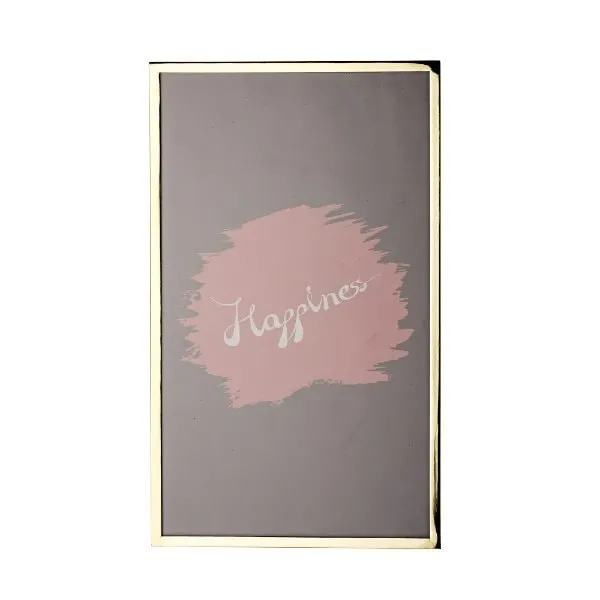 Bloomingville Bild mit Rahmen Happyness