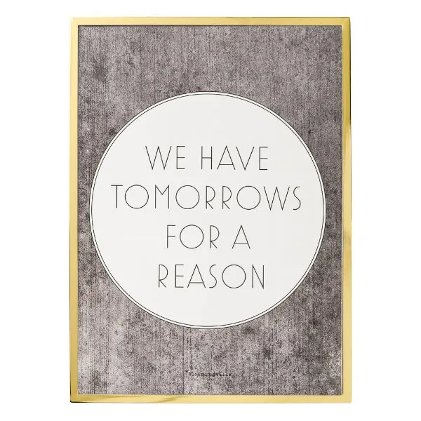 Bloomingville Bild mit Rahmen We Have Tomorrows