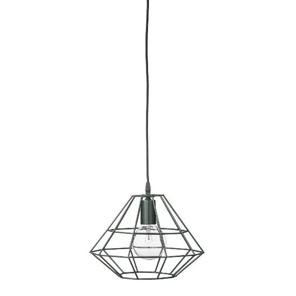 Bloomingville Pendelleuchte Pernille Dunkel-Grün (Klein)