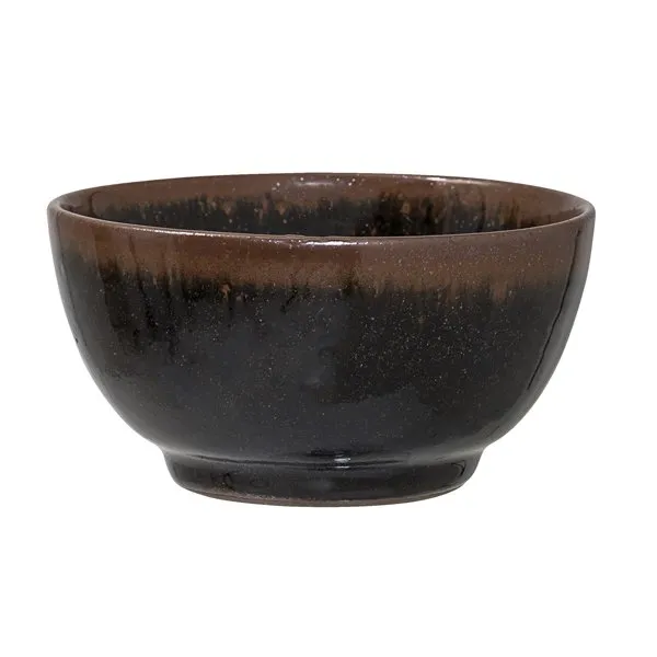 Bloomingville Schüssel Jolie Schwarz Braun