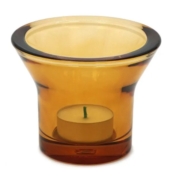 Born in Sweden Kerzenleuchter Lumi Teelichthatler Amber