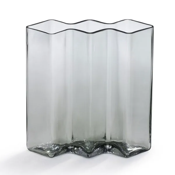 Born in Sweden Vase Row Grau Hoch (3 Kammern)