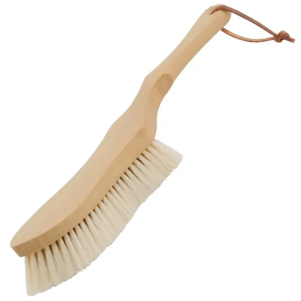 Bürstenhaus Redecker Kleiderbürste mit Stiel Helle Borsten (29cm)