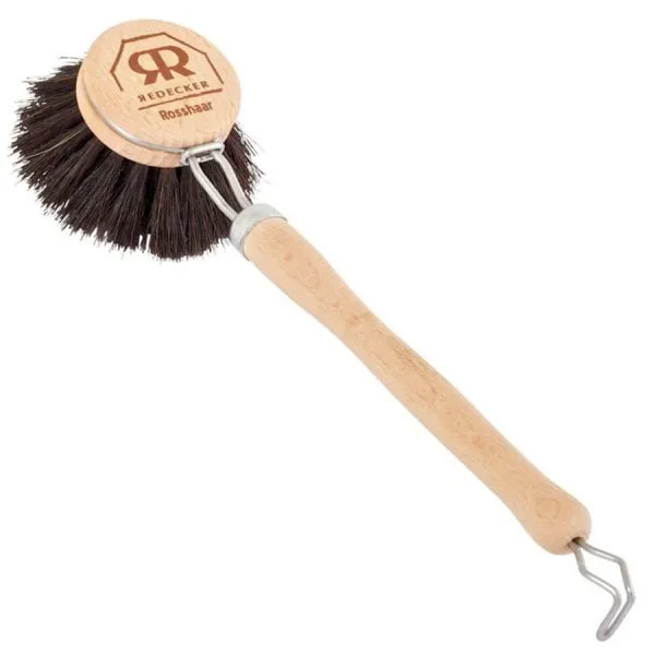 Bürstenhaus Redecker Spülbürste mit Roßhaar Borsten (Ø:4cm) (Weich)