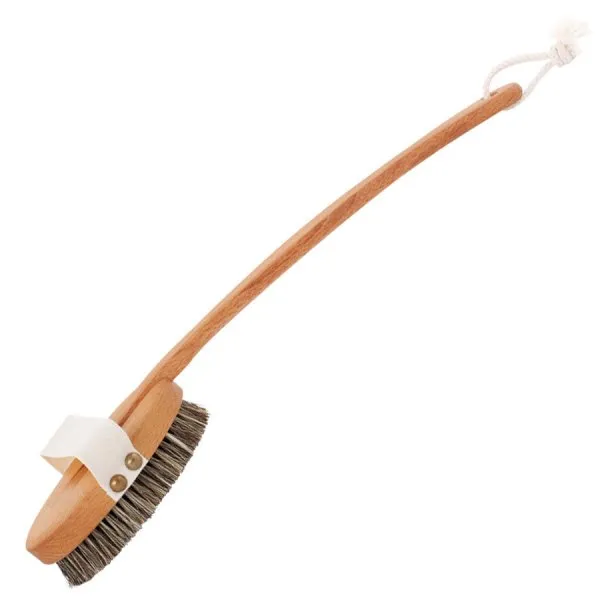 Bürstenhaus Redecker Wellfit Badebürste Roßhaar und Fibre (44,5cm)