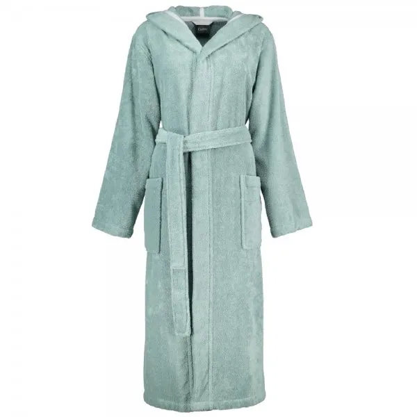Cawö Damen Bademantel Uni Fjord (XL)