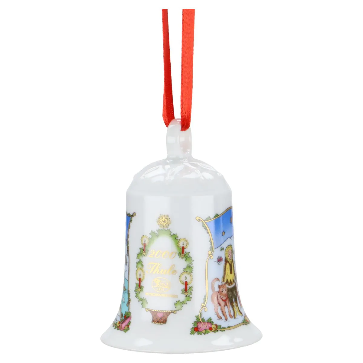 Weihnachtsglocke 2000 - Thule - Hutschenreuther Weihnachtsartikel Weihnachtsglocken ohne OVP