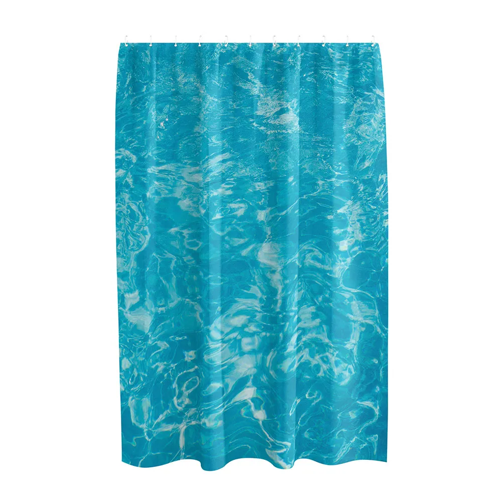 Duschvorhang "Digitaldruck", ca. 180 x 200 cm - Wasser