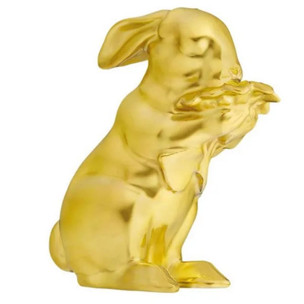 Fürstenberg Jahreshase 2025 Amelie Vergoldet (11cm)