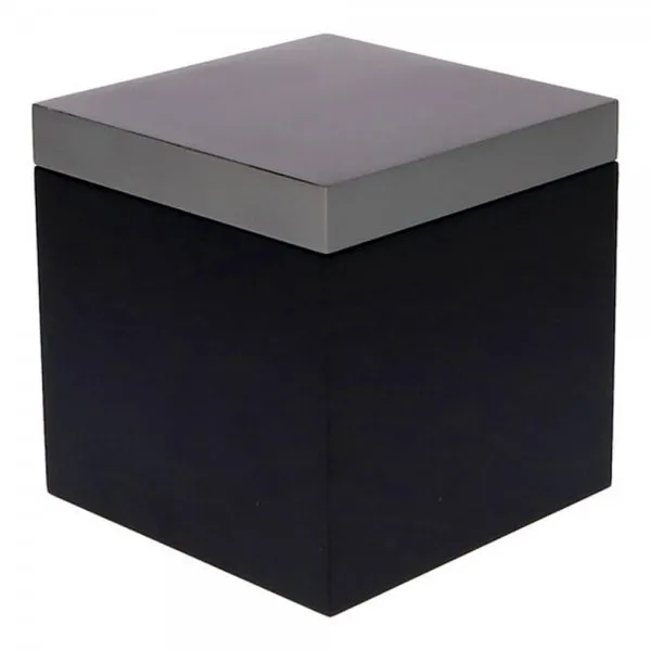 Gift Company Aufbewahrungsbox Neo Quadratisch Dunkelgrau Schwarz (13x13x13cm)