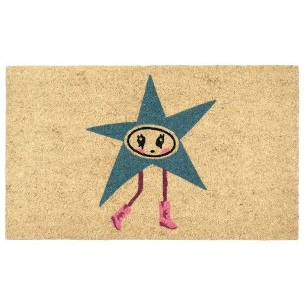 Gift Company Fußmatte aus Kokosfasern Stern (75x45cm)