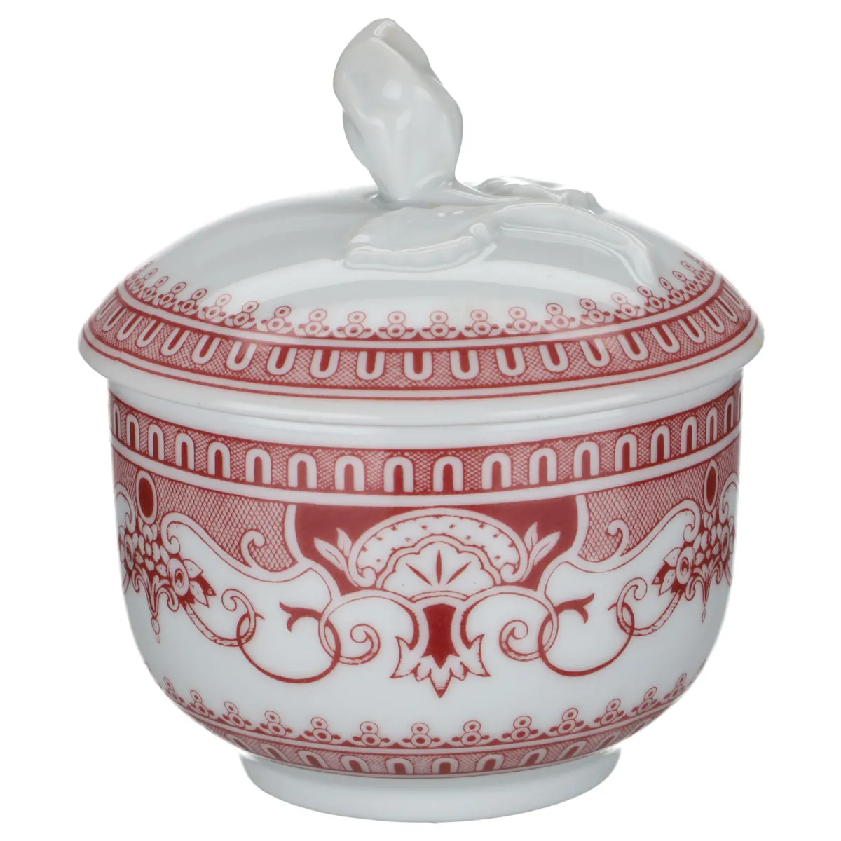 Zuckerdose - Hutschenreuther Maria Theresia Windsor Rot