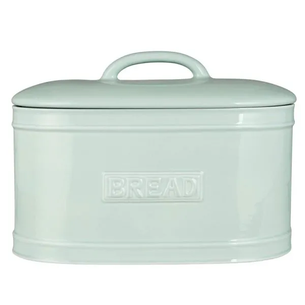 Ib Laursen Brotbox Oval Hellblau (20x26x36cm)