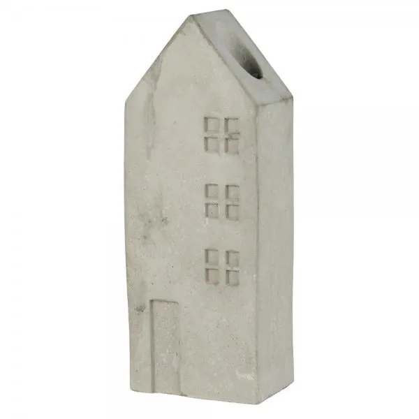 Ib Laursen Kerzenhalter Haus Beton (5,7x23x8,5 cm)