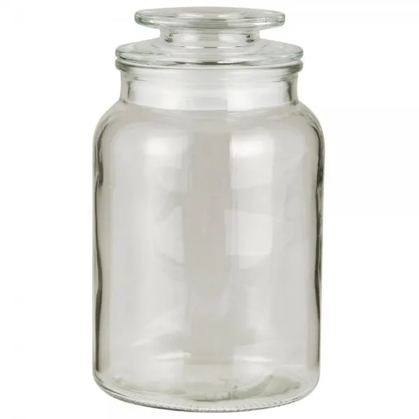 Ib Laursen Vorratskrug Glas mit Deckel (19,5x11,3cm)