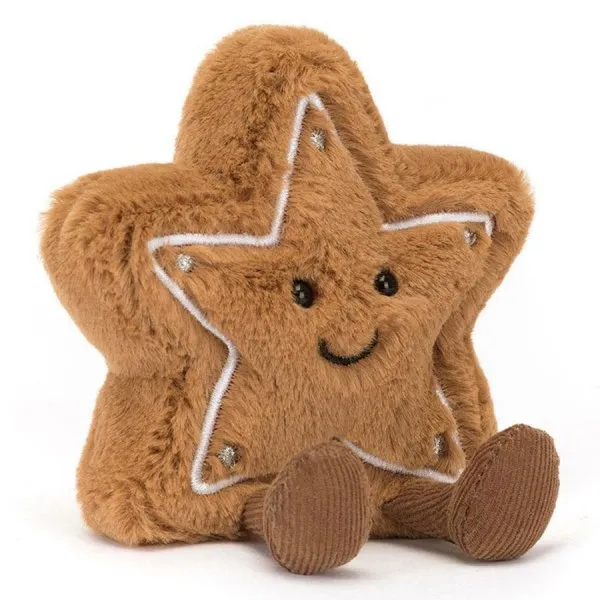 Jellycat Kuscheltier Plätzchen Keks Amuseable Star Cookie (13cm)
