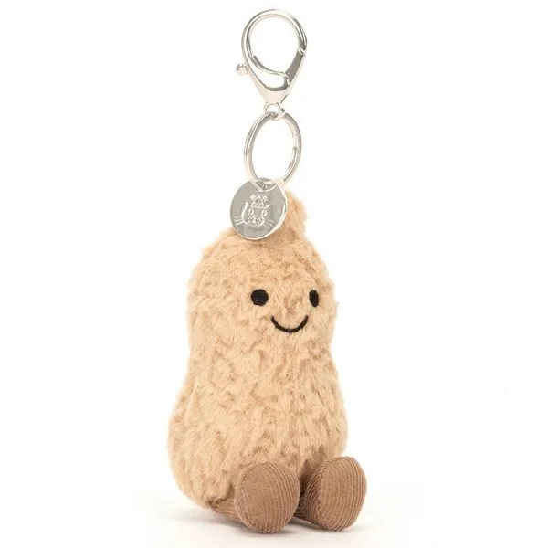 Jellycat Schlüssel- oder Taschenanhänger Erdnuss Peanut Bag Charm (18cm)