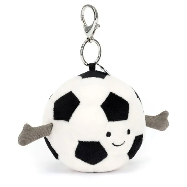 Jellycat Schlüssel- oder Taschenanhänger Fußball Bag Charm (16cm)