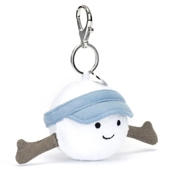 Jellycat Schlüssel- oder Taschenanhänger Golfball Bag Charm (12cm)