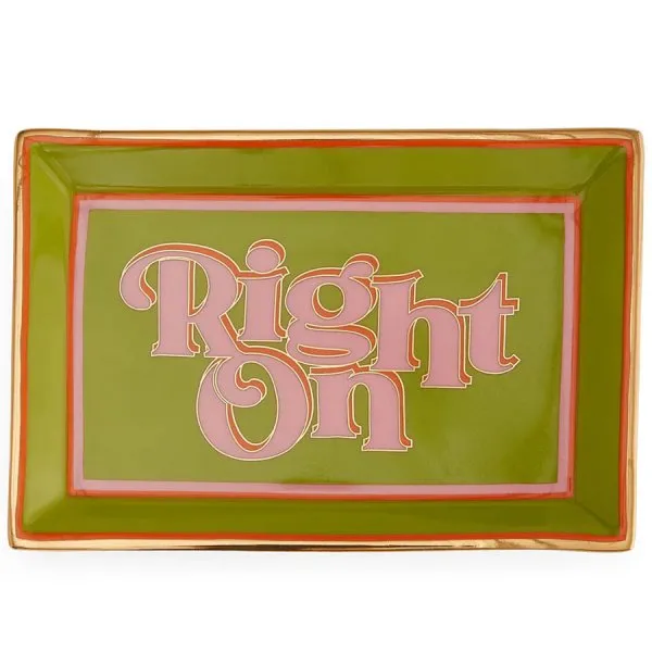 Jonathan Adler Ablageschale Rectangular Tray Right On