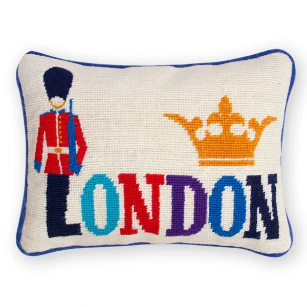 Jonathan Adler Kissen London (30x23cm)