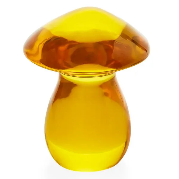 Jonathan Adler Skulptur Pilz Acrylic Mushroom Gelb (29cm)