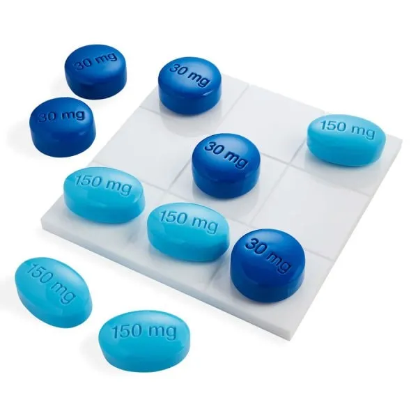 Jonathan Adler Tic Tac Toe Spiel Full Dose Acrylglas (11-teilig)