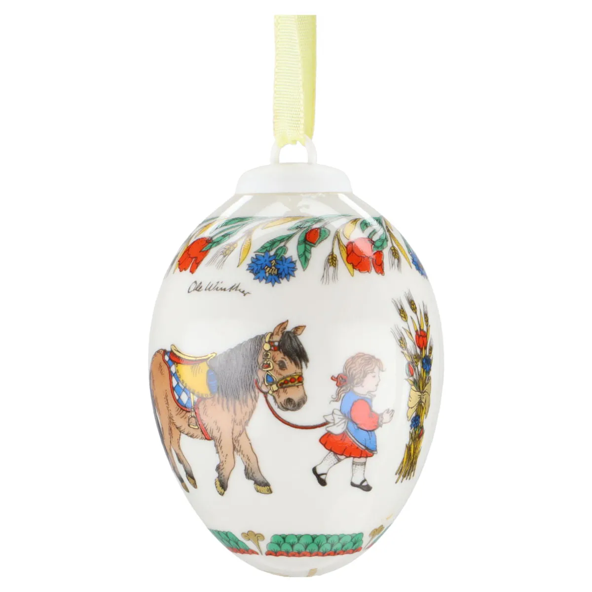 Das Ei 1992 - Hutschenreuther Osterartikel / Frühlingsartikel Ostereier aus Porzellan mit OVP