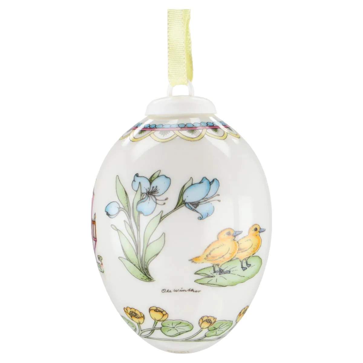 Das Ei 1995 - Hutschenreuther Osterartikel / Frühlingsartikel Ostereier aus Porzellan mit OVP