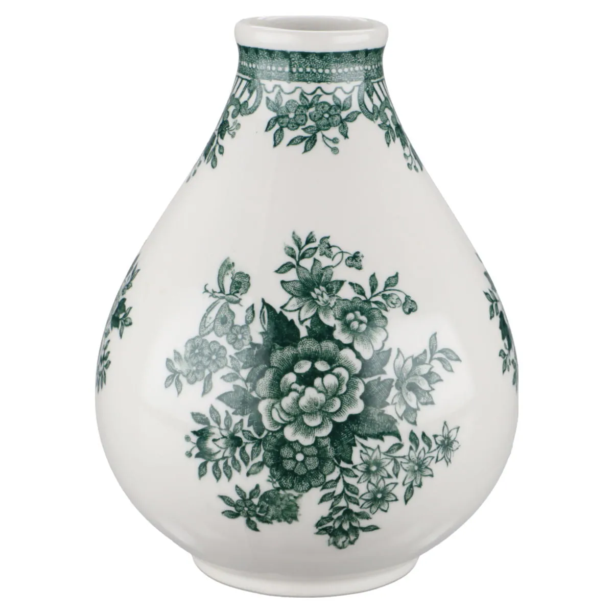 Vase bauchig klein - Villeroy & Boch Fasan grün