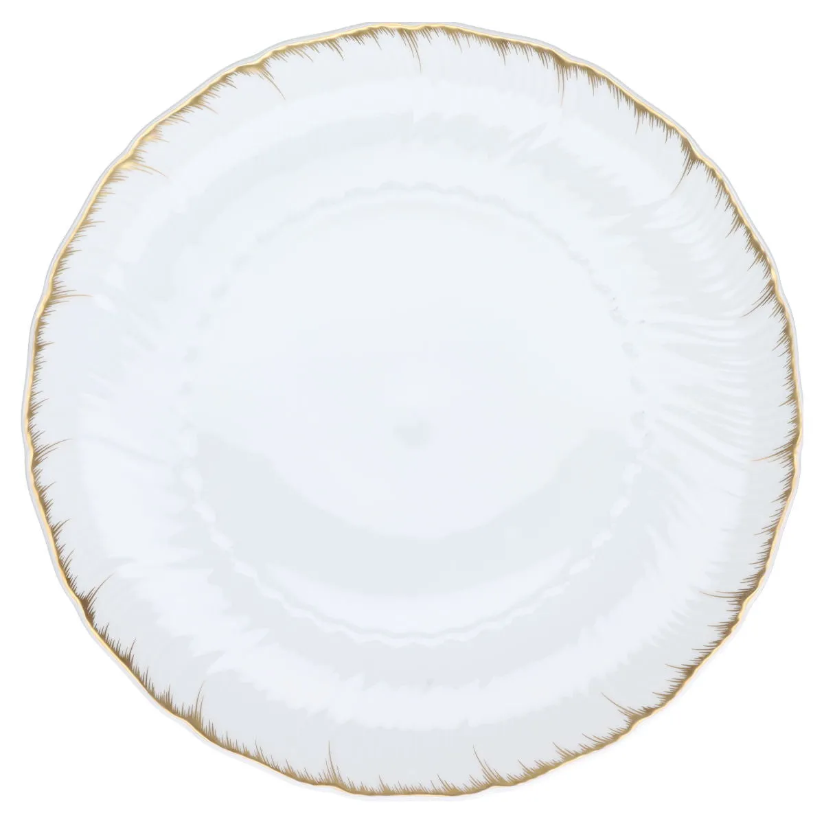 Speiseteller - Royal Tettau Form Venus Gold geflammt 2528