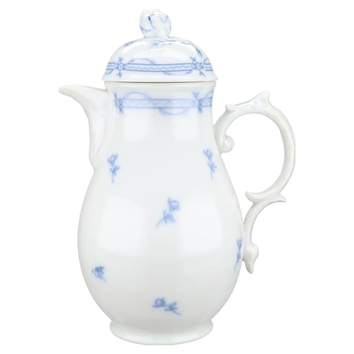 Kaffeekanne - Fürstenberg Alt Fürstenberg Blaumalerei
