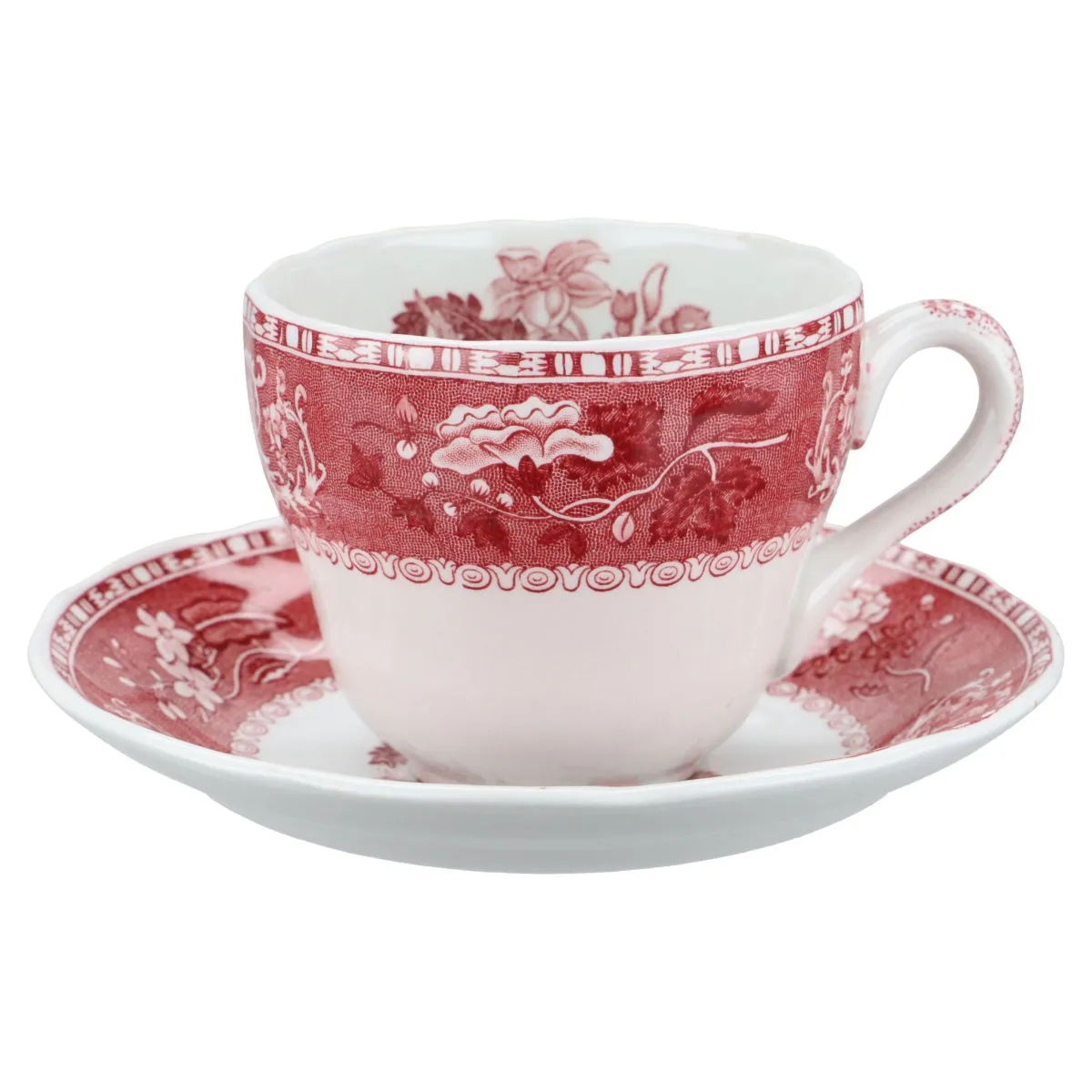 Kaffeetasse mit Untere - Spode Copeland Pink Camilla