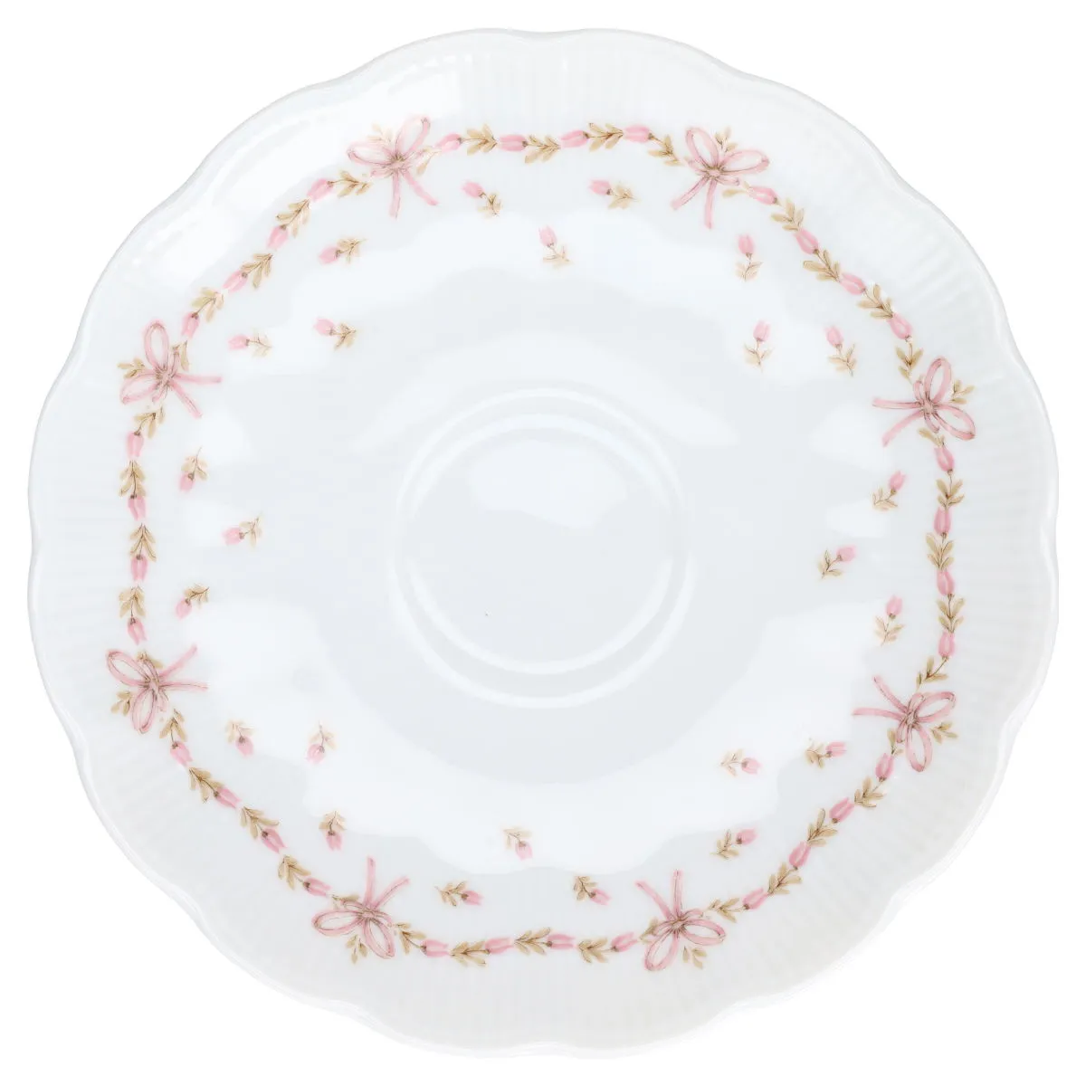 Untertasse für Kaffee Tee - Kaiser Romantica Bordeaux