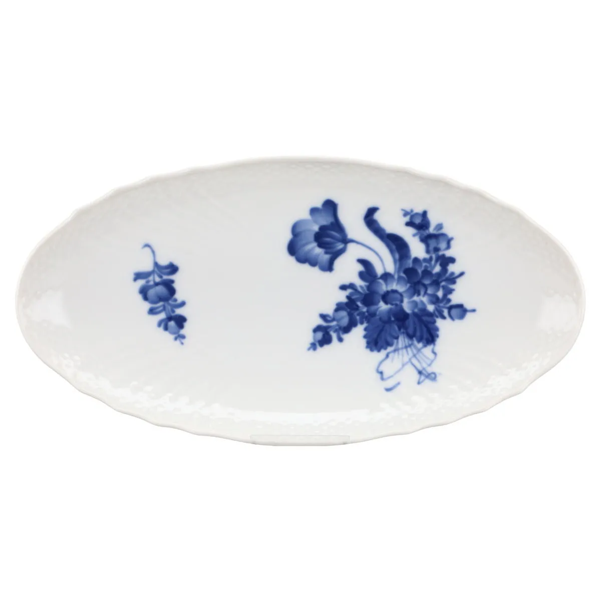 Beilagenschale Modell 1689 - Royal Copenhagen Blaue Blume geschweift  I. Wahl