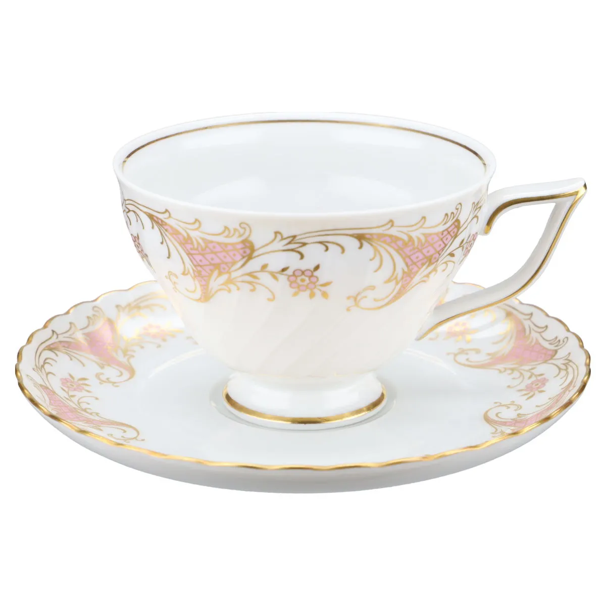 Teetasse mit Untere - Royal Tettau Annette Rosa Ranke 2442