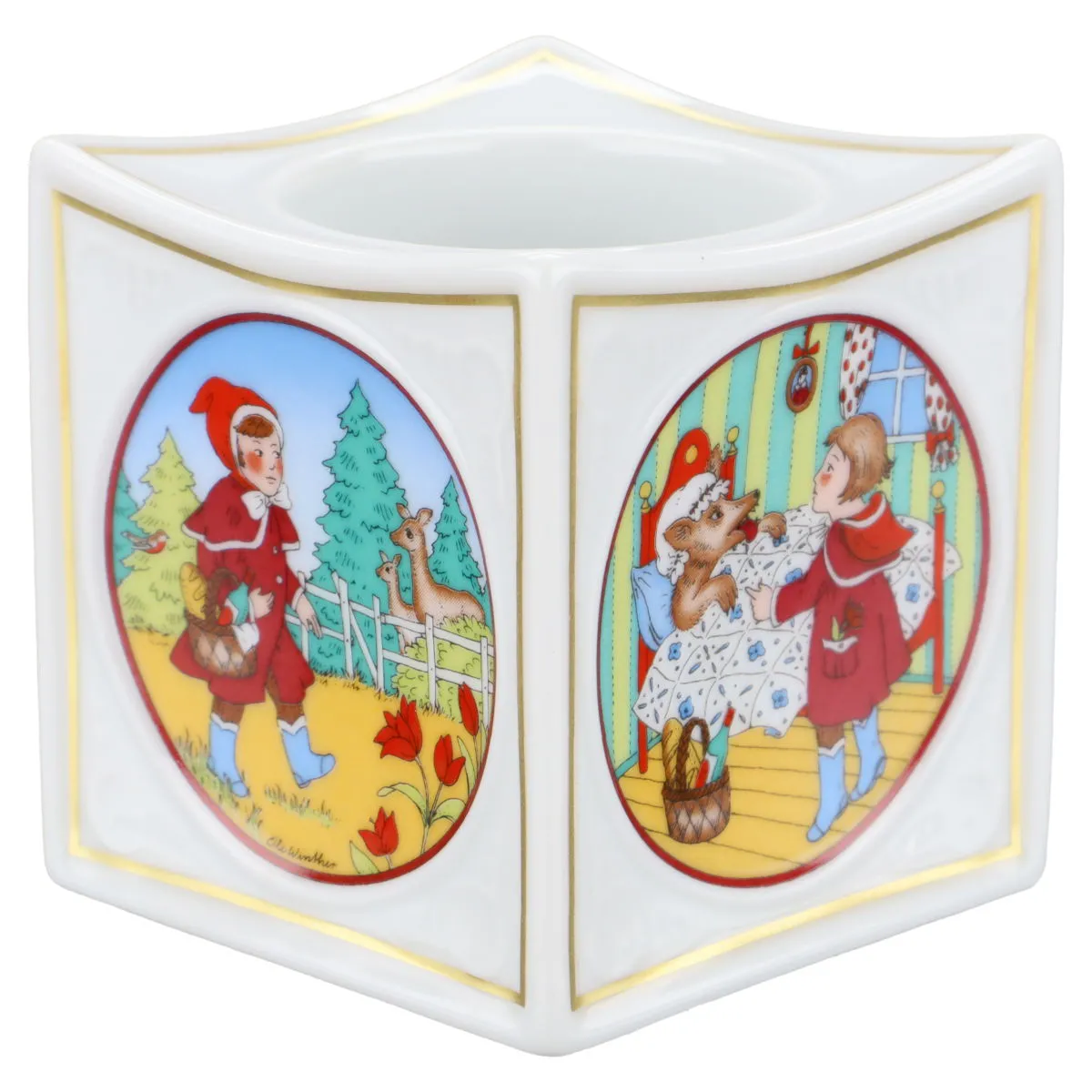 1999 - Rotkäppchen - Hutschenreuther Weihnachtsartikel Weihnachtslicht ohne OVP