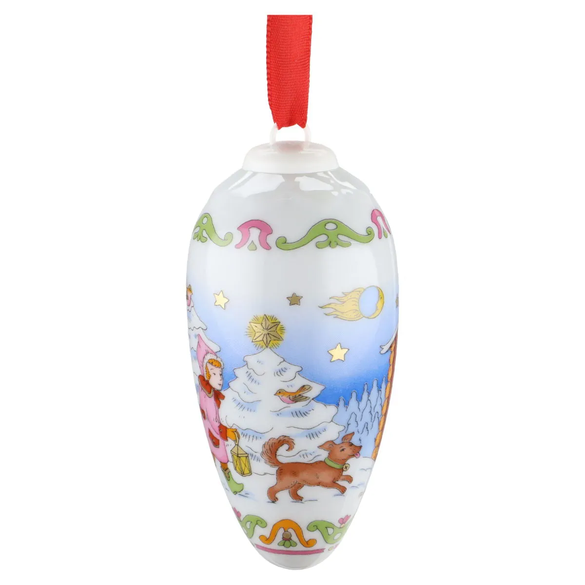 Weihnachtszapfen 2000 - Försterhaus - Hutschenreuther Weihnachtsartikel Weihnachtszapfen mit OVP