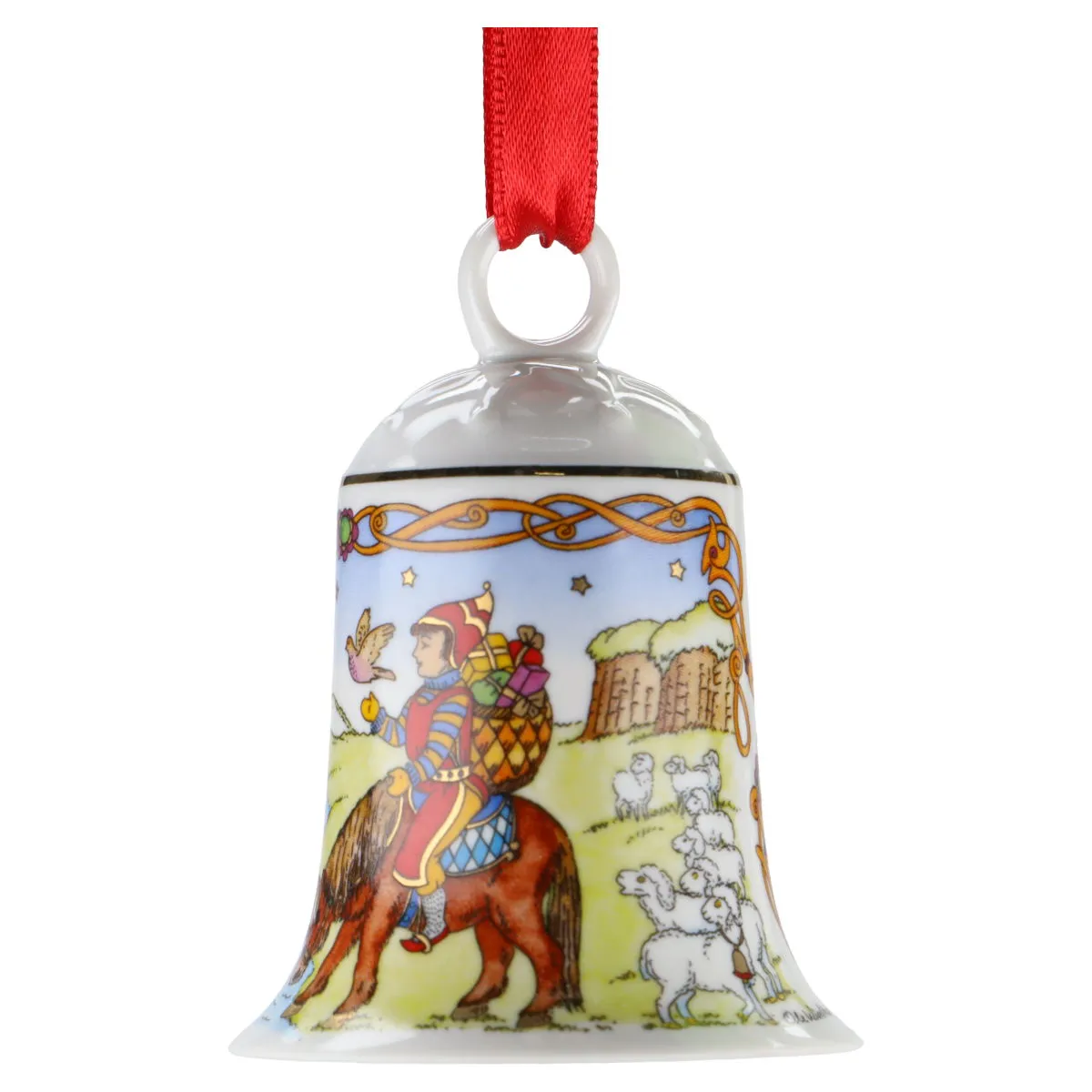 2009 - Island - Hutschenreuther Weihnachtsartikel Weihnachtsglocken mit OVP